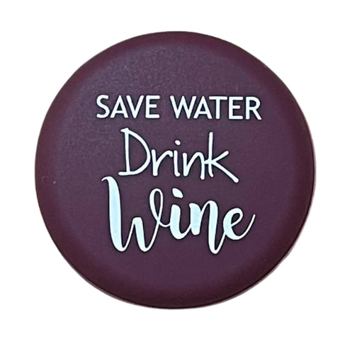 Save Water Wine Bottle Cap Save Water Wine Bottle Cap