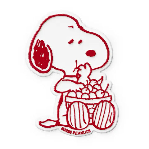 Snoopy Cherry Basket Magnet Snoopy Cherry Basket Magnet