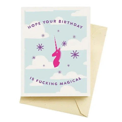 Magical Unicorn Card Magical Unicorn Card
