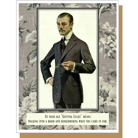 Getting Lucky - Male Card Getting Lucky - Male Card