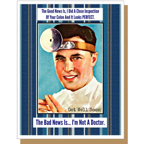 Not A Doctor Card Not A Doctor Card