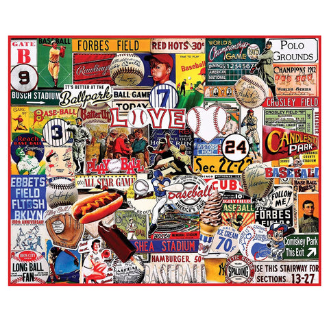 I Love Baseball Jigsaw Puzzle I Love Baseball Jigsaw Puzzle