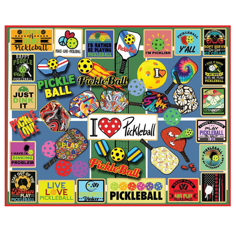 I Love Pickleball Jigsaw Puzzle I Love Pickleball Jigsaw Puzzle