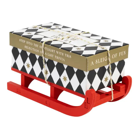 Movie Trivia Christmas Mini Sleigh Movie Trivia Christmas Mini Sleigh