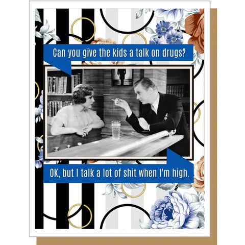 Talk on Drugs Card Talk on Drugs Card