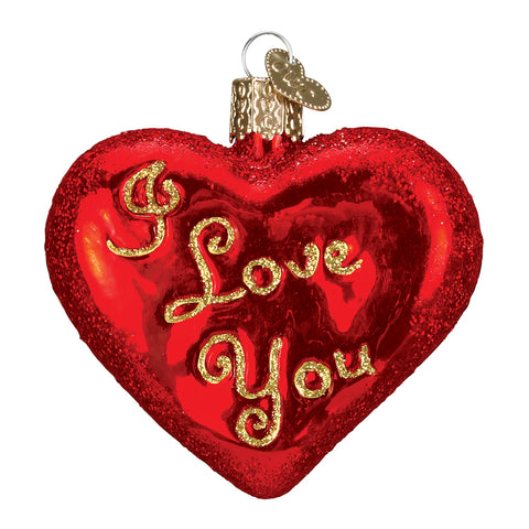 I Love You Heart Ornament I Love You Heart Ornament
