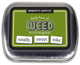 Mini Magnet Words - Weed