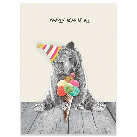 Bearly Aged Card Bearly Aged Card