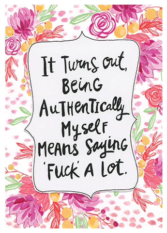 Authentically Myself Card Authentically Myself Card