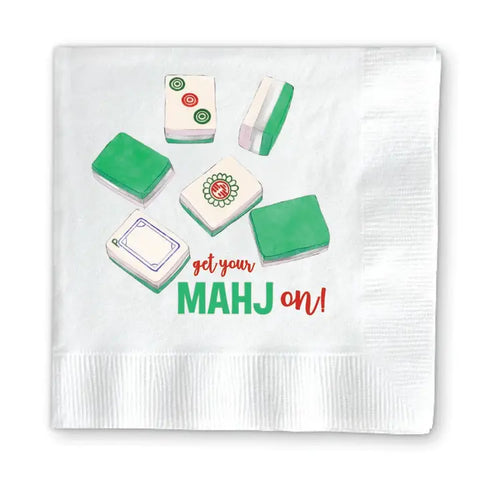 Get Your Mahj On! Cocktail Napkins Get Your Mahj On! Cocktail Napkins