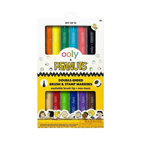 Peanuts Double Brush and Stamp Markers Peanuts Double Brush and Stamp Markers