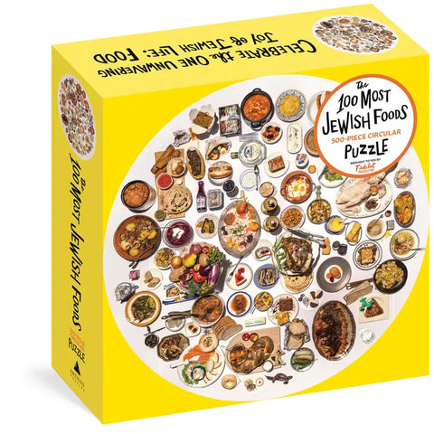 100 Most Jewish Foods Circle Puzzle 100 Most Jewish Foods Circle Puzzle
