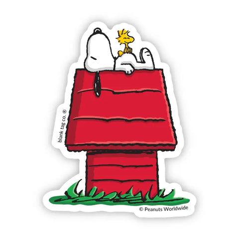 Peanuts Snoopy and Woodstock Sticker Peanuts Snoopy and Woodstock Sticker