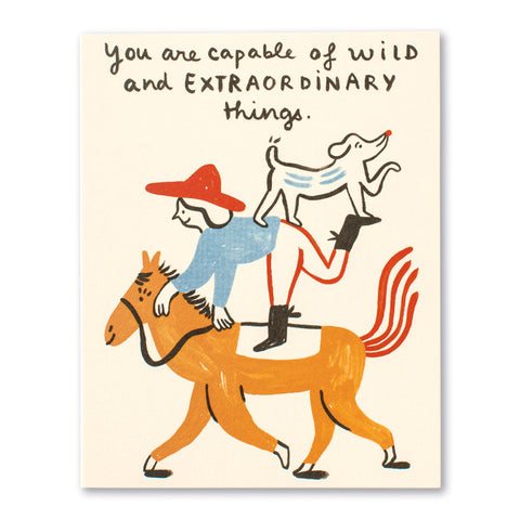 Wild and Extraordinary Card Wild and Extraordinary Card