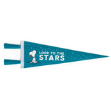 Pennant - Snoopy Reach for the Stars