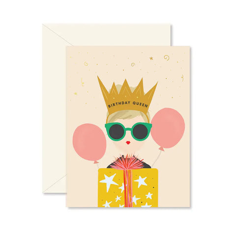 Birthday Queen Card Birthday Queen Card