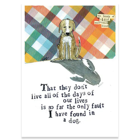 A Good and Perfect Friend Card A Good and Perfect Friend Card