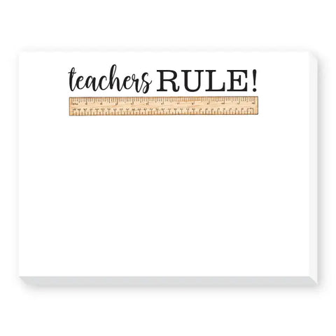 Notepad - Teachers Rule Dittie