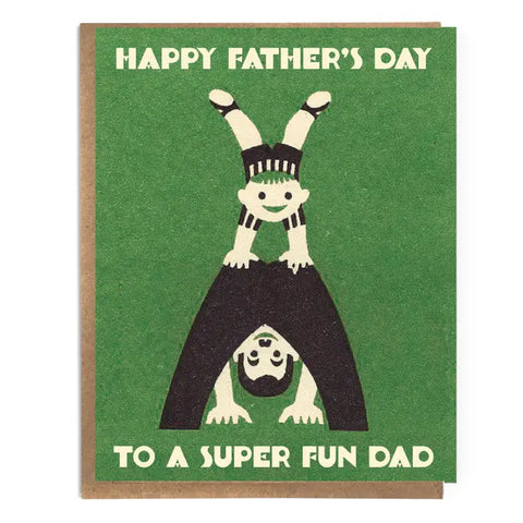 Happy Father's Day To A Super Fun Dad Card Happy Father's Day To A Super Fun Dad Card