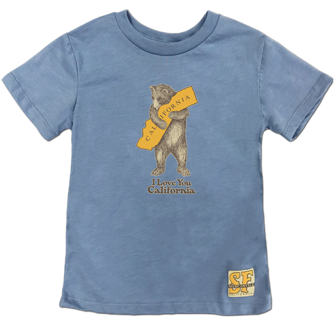Bear Hug Kids T-Shirt - Blue Bear Hug Kids T-Shirt - Blue