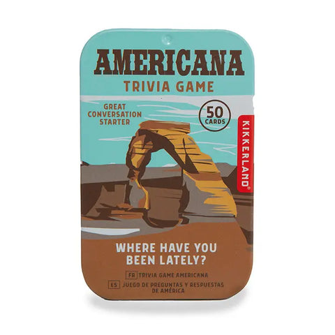 Americana Trivia Game Americana Trivia Game