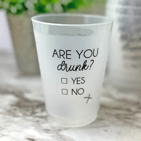 Are you Drunk Cup - Set Are you Drunk Cup - Set