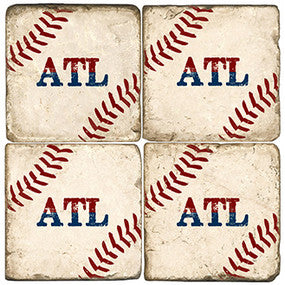 Atlanta Baseball Coasters Atlanta Baseball Coasters