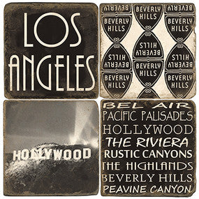 Los Angeles B&W Coasters Los Angeles B&W Coasters