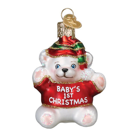 Baby's 1st Christmas Ornament Baby's 1st Christmas Ornament