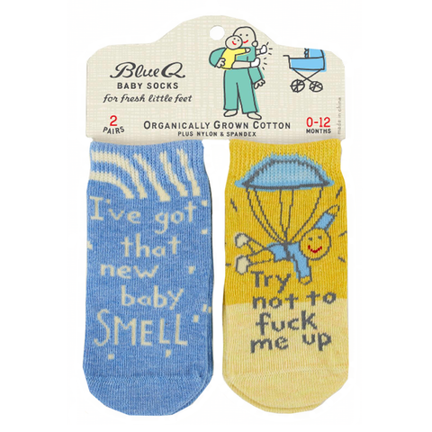 Baby Socks - Smell/Fuck Up Baby Socks - Smell/Fuck Up