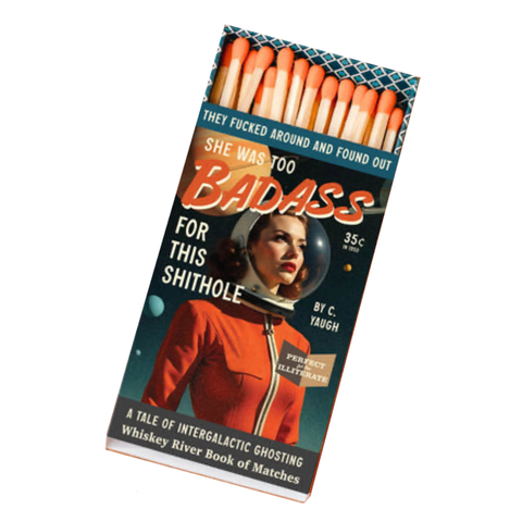 Badass Pulp Friction Match Book Badass Pulp Friction Match Book