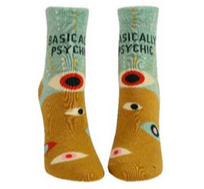 Women's Ankle Socks - Basically Psychic Women's Ankle Socks - Basically Psychic