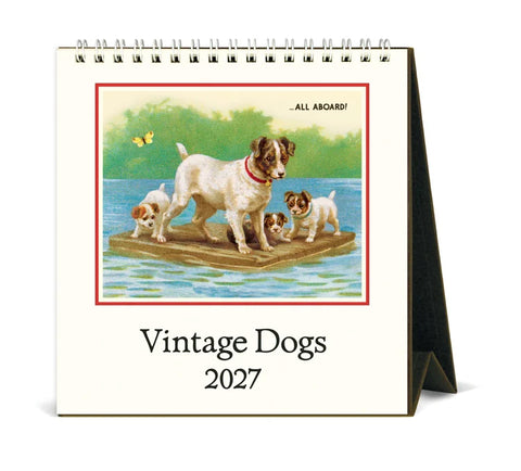 2027 Vintage Dogs Desk Calendar 2027 Vintage Dogs Desk Calendar