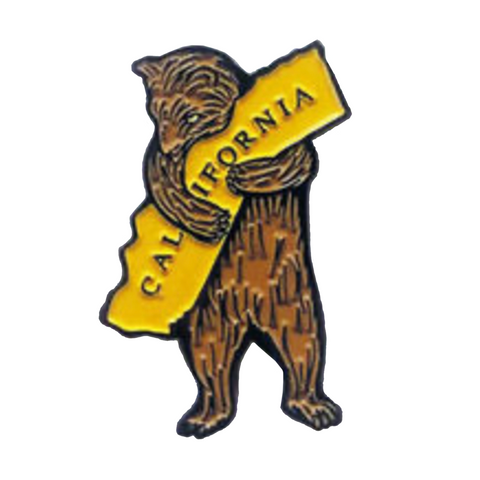 CA Bear Enamel Pin CA Bear Enamel Pin
