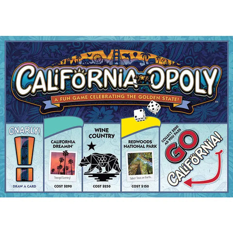 California-Opoly Board Game California-Opoly Board Game