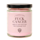 Fuck Cancer Candle