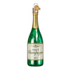 Champagne Bottle Ornament
