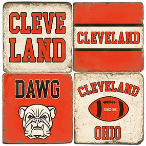 Cleveland Football Coasters Cleveland Football Coasters