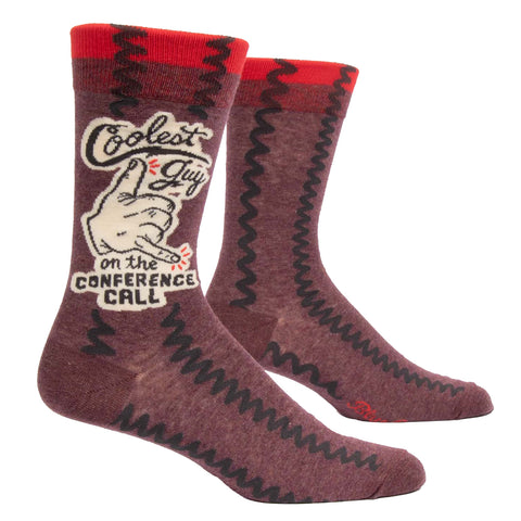 Men's Crew Socks - Coolest Guy Men's Crew Socks - Coolest Guy