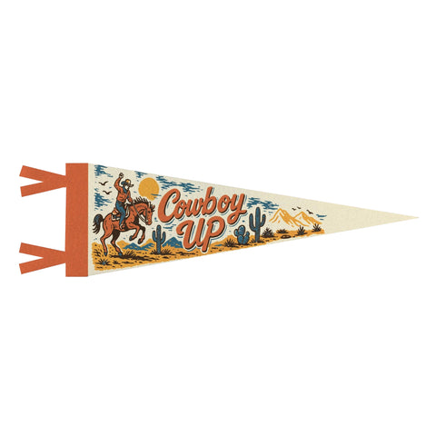 Cowboy Up Felt Pennant Cowboy Up Felt Pennant