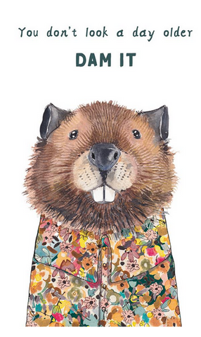 Dam It Birthday Card Dam It Birthday Card