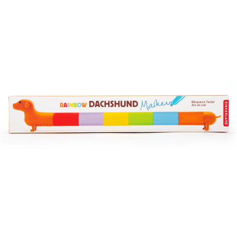 Rainbow Dachshund Markers Rainbow Dachshund Markers