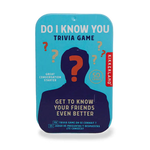 Do I Know You? Trivia Game Do I Know You? Trivia Game