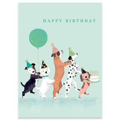 Dog Conga Card Dog Conga Card