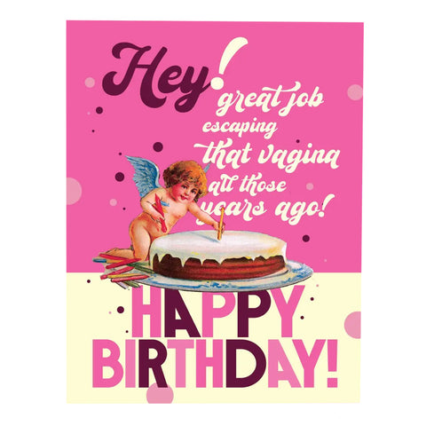 Escape Vagina Card Escape Vagina Card