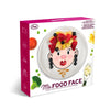 Ms. Food Face Plate