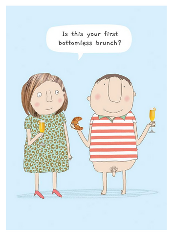First Brunch Birthday Card First Brunch Birthday Card