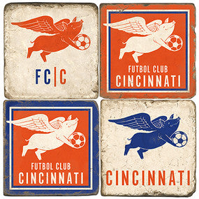 Cincinnati Futbol Club Coasters Cincinnati Futbol Club Coasters