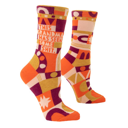 Women's Crew Socks - This Grandma's Seen Shit Women's Crew Socks - This Grandma's Seen Shit