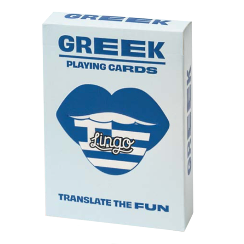 Greek Lingo Cards Greek Lingo Cards
